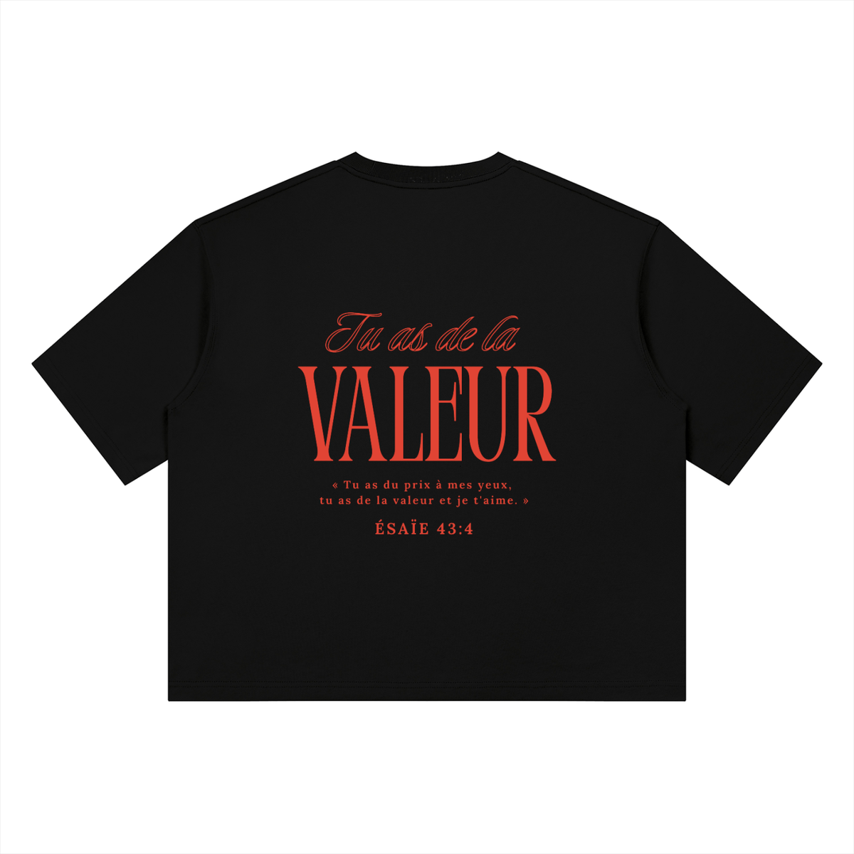 Tu as de la valeur "Rouge"