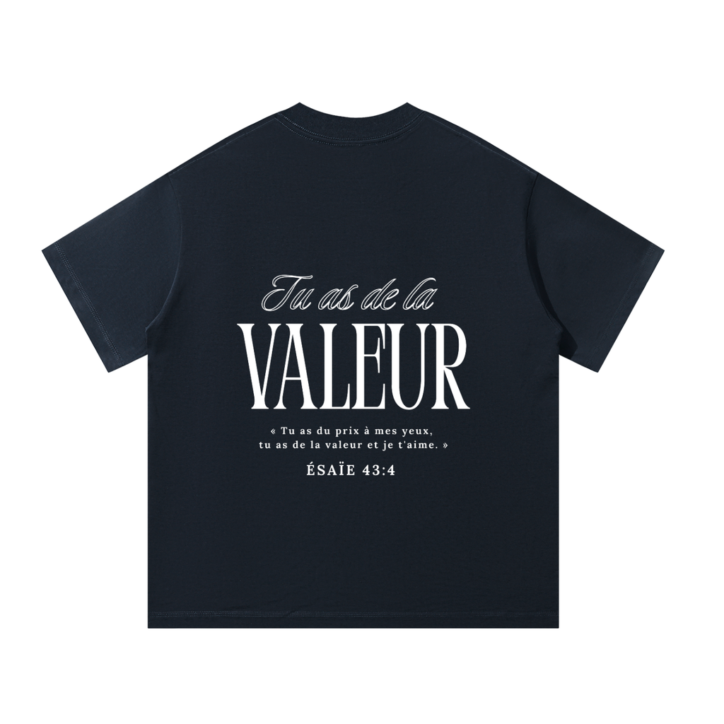 Tu as de la valeur "Blanc"